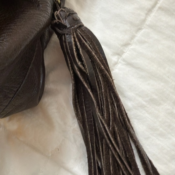 Sigrid Olsen Brown Leather Tote Bag Excellent Condition - Picture 4 of 6